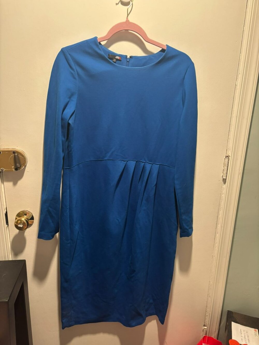 Lafayette 148 New York "One Forty 8" Royal Blue Sheath Dress
